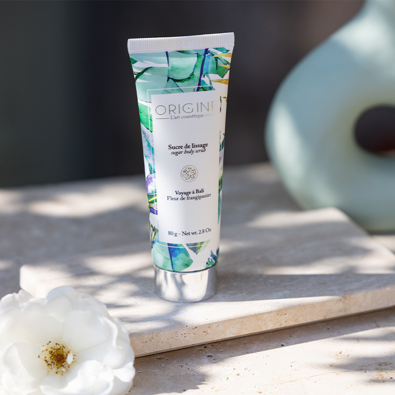Sucre de lissage 80g - Fleur de frangipanier - Voyage Balinais