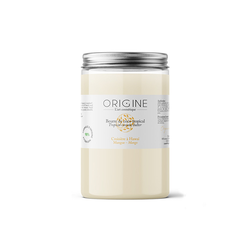 Beurre de coco - Mangue - Croisière à Hawaï 400ml